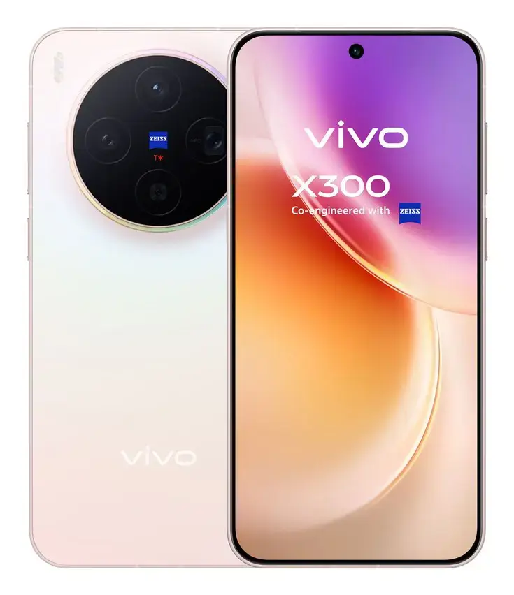 VIVO X300 16 cm (6.31") Dual SIM Android 16.0 5G USB Type-C 16 GB 512 GB 5360 mAh Pink