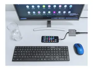NATEC kelių prievadų Fowler USB-C pd. USB 3.0. HDMI 4K