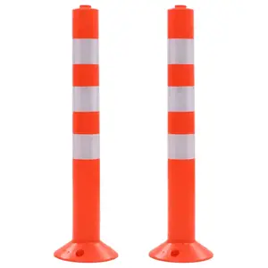 Eismo reguliavimo stulpeliai, 2vnt., plastikas, 75cm