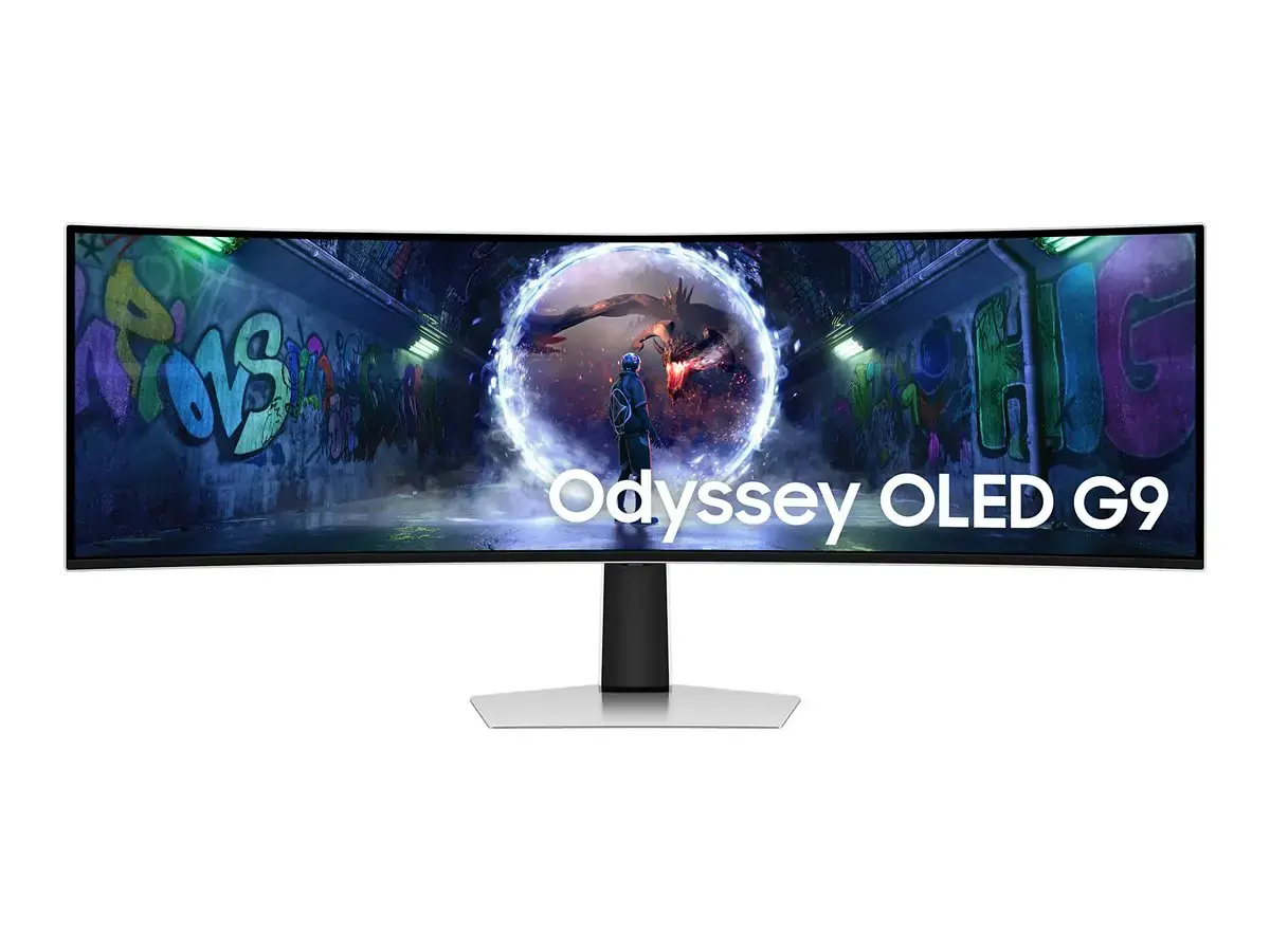 Samsung LS49DG934SUXEN Odyssey G9 G93SD | 49 " | OLED | DQHD | 32:9 | 240 Hz | 0.03 ms | 5120 x 1440 pixels | 250 cd/m² | HDMI ports quantity 1 | Silver
