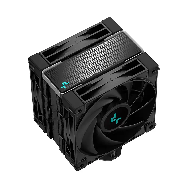 "DeepCool AK400 ZERO DARK PLUS", Oro aušintuvas, 12 cm, 500 aps/min, 1650 aps/min, 28 dB, 59,46 cfm