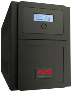 "APC Easy UPS SMV", linijinis interaktyvus, 1 kVA, 700 W, sinusinis, 160 V, 295 V