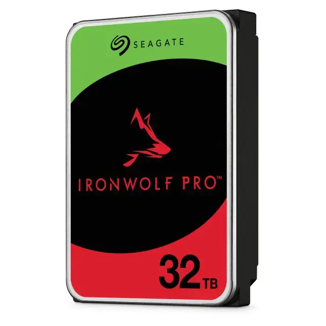 Seagate IronWolf Pro ST32000NT000 internal hard drive 32 TB 7200 RPM 512 MB 3.5" Serial ATA III