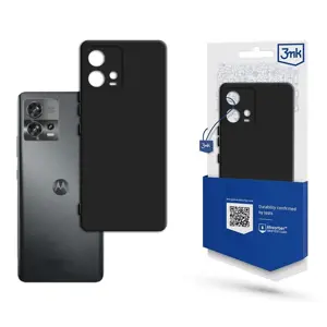 "Motorola Moto Edge 30 Fusion" - 3mk matinis dėklas, juodos spalvos