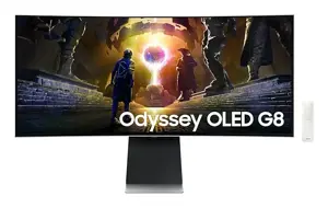 Samsung LS34DG850SUXDU 34" OLED Odyssey Monitor 3440x1440/21:9/250cd/m2/0.03ms HDMI, DP, USB | Sams…