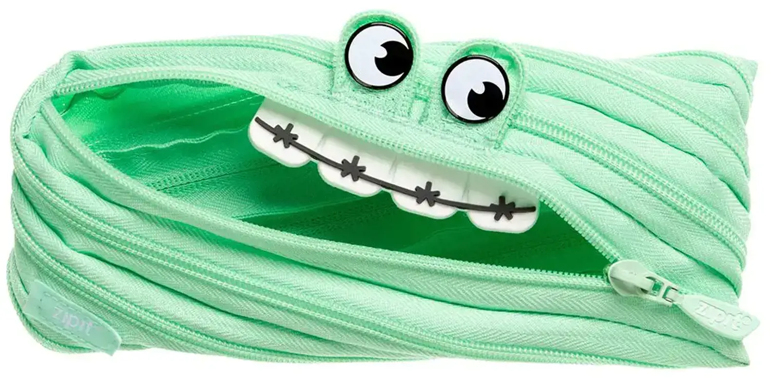 Penalas-pieštukinė ZIPIT Gorge Monster Pouch, GO-4, mėtinės spalvos