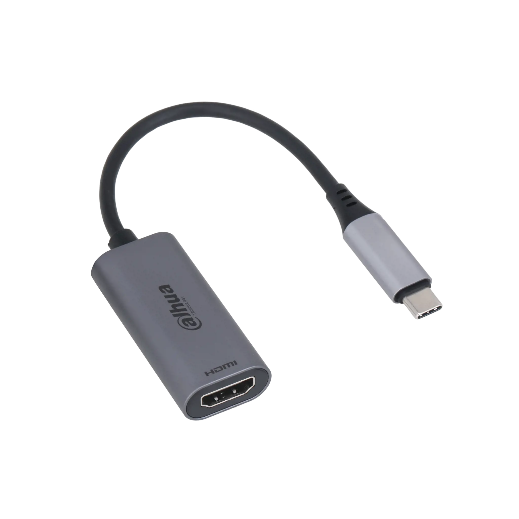 "Dahua Technology" USB 3.1 Type-C to HDMI adapteris, USB Type-C, HDMI Type A (Standard), vyriškas, vyriškas, tiesus, tiesus