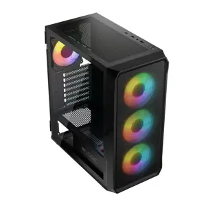 Logic PORTOS ARGB MINIDI USB 3.0 korpusas Juodas