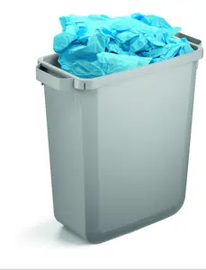 Šiukšlių dėžė rūšiavimui DURABIN® 60L stačiakampė, pilka sp. (dangtis perkamas atskirai)