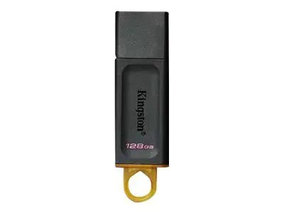 KINGSTON 128 GB USB3.2 Gen1 "DataTraveler Exodia" juoda + geltona