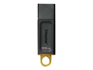 KINGSTON 128 GB USB3.2 Gen1 "DataTraveler Exodia" juoda + geltona