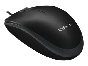 LOGITECH B100 optinė pelė juodos spalvos USB verslui