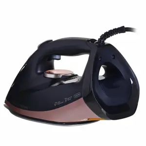 "Philips" 7510/80, sausas ir garų lygintuvas, "SteamGlide Elite" padas, 2 m, juodas, 55 g/min, 0,3 l