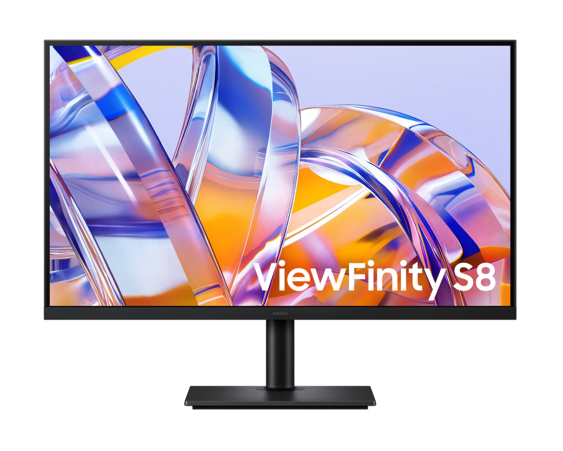 Samsung LS32H800UAUXEN 32" ViewFinity UHD S8 S80UH 4K Monitor, 3840x2160/16:9/350cd/m2/5ms/HDMI,DP,USB | Samsung