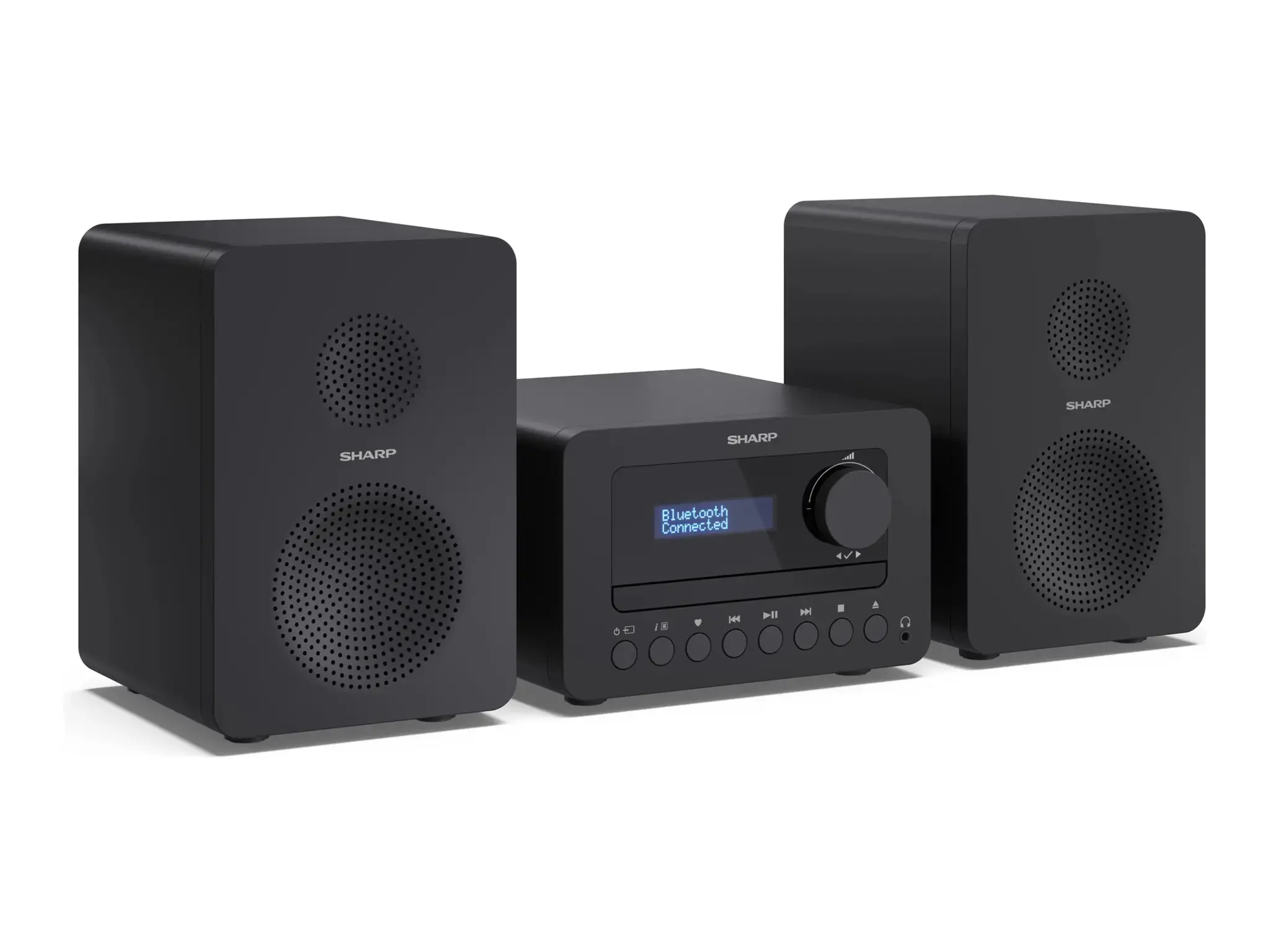 Sharp XL-B514(BK) TOKYO FM Hi-Fi Micro System, Black | Sharp
