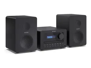Sharp XL-B514(BK) TOKYO FM Hi-Fi Micro System, Black | Sharp