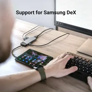 ŽALIAS KEMPINIS HUBAS USB-C GC Connect 3xUSB 3.1 HDMI 4K 60Hz PD 85W