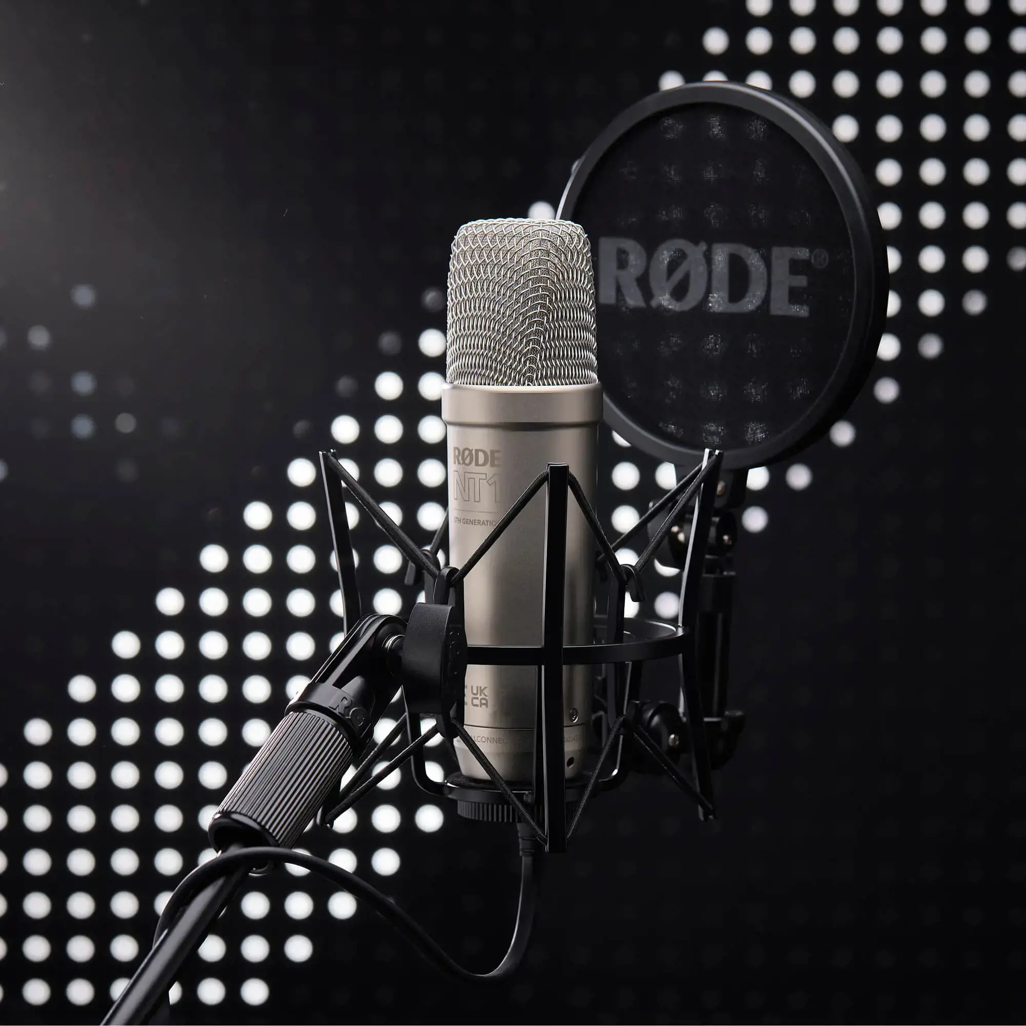 RØDE NT1 5th Generation Silver - kondensatorinis mikrofonas