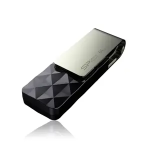 SILICONPOW SP064GBUF3B30V1K Silicon Power atmintinė USB Blaze B30 64GB USB 3.0 juoda