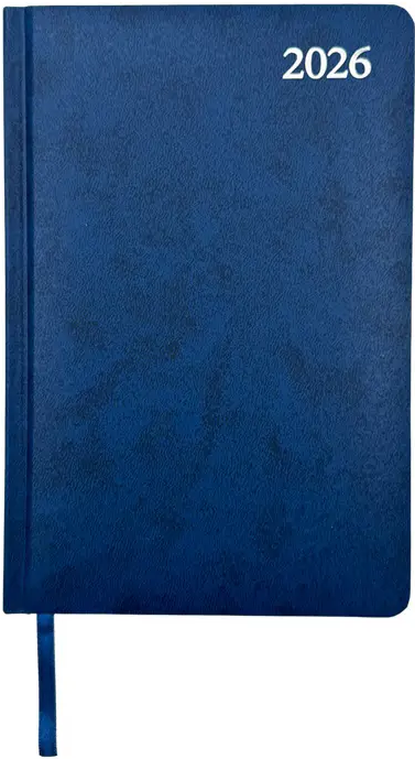 Kalendorius New STANDARD 2026, A5, tamsiai mėlyna LT