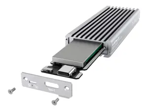 ICYBOX IB-1817Ma-C31 "IcyBox" išorinis korpusas M.2 NVMe SSD, USB 3.1 Type-C, sidabrinės spalvos