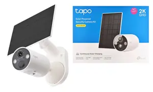 TP-Link Tapo Solar-Powered Security Camera Kit 1 × C425, 1 × A201, IP security camera, Outdoor, Wireless, Ceiling/wall, White, Bullet
