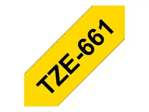 Brother TZE-661, TZ, Yellow, China, 5 year(s), 3.6 cm, 8 m