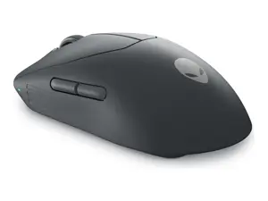 Alienware Pro Wireless Gaming Mouse, Ambidextrous, Optical, RF Wireless + USB Type-C, 26000 DPI, 0.25 ms, Black