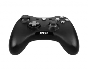 MSI FORCE GC20 V2 žaidimų valdiklis "Paruoštas kompiuteriui ir "Android", laidinis, reguliuojamas D-pad dangtelis, du vibraciniai varikliukai, ergonomiškas dizainas, nuimami kabeliai", žaidimų valdiklis, "Android", kompiuteris, galinis mygtukas, D-pad, makro mygtukas, maitinimo mygtukas, pradžios mygtukas, turbo mygtukas, analoginis / skaitmeninis, laidinis, USB 2.0