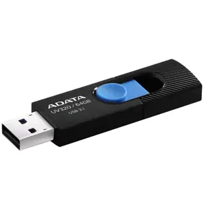 ADATA UV320 64GB USB3.1 juoda