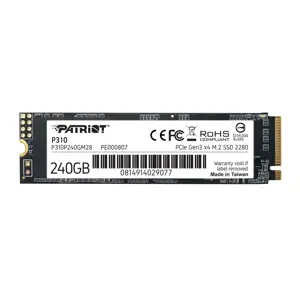 SSD diskas PATRIOT MEMORY P310P240GM28 240 GB, M.2 2280, PCIe 3.0 x4 (NVMe)