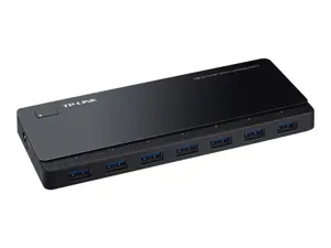 TP-Link UH720, USB 3.2 Gen 1 (3.1 Gen 1) Micro-B, USB 3.2 Gen 1 (3.1 Gen 1) Type-A, 5000 Mbps, juoda, 1 m, USB