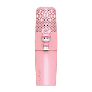 "Maxlife" "Bluetooth" mikrofonas su garsiakalbiu Animal MXBM-500 rožinės spalvos
