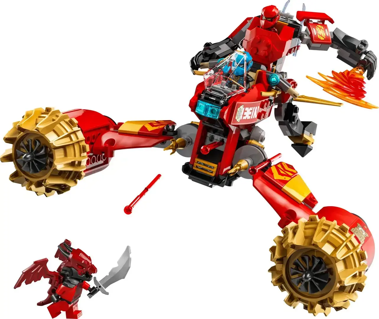 LEGO NINJAGO 71830 Kai's Mech Storm Rider