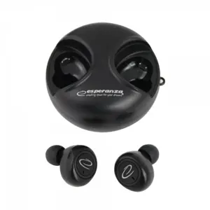 "Esperanza EH228K" "Bluetooth" ausinės į ausis TWS Black
