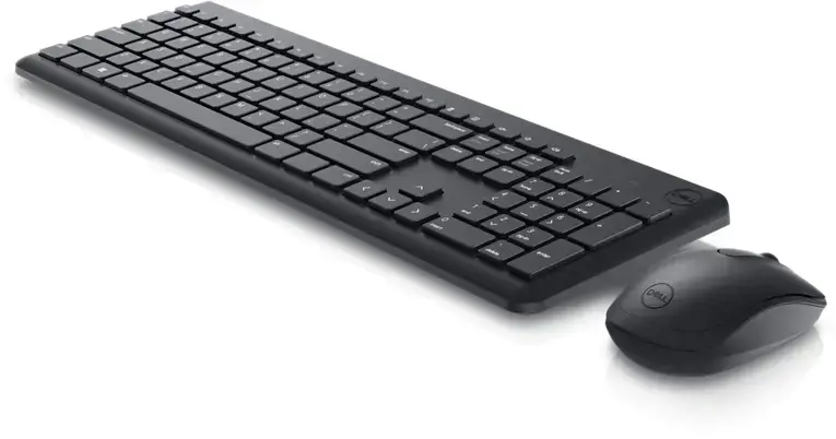 "Dell" belaidė klaviatūra ir pelė-KM3322W - rusų kalba (QWERTY)