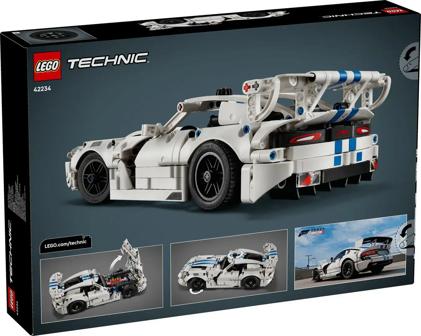 LEGO TECHNIC 42234 Dodge Viper GTS-R Sports Car