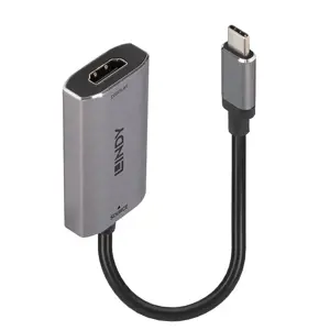 "Lindy" C tipo USB ir HDMI 8K keitiklis, 0,11 m, C tipo USB, HDMI, vyriškas, moteriškas, tiesus