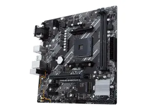 ASUS Prime B450M-K II, AMD, Socket AM4, AMD Ryzen™ 3, 2-osios kartos AMD Ryzen™ 3, AMD Ryzen™ 5, 2-osios kartos AMD Ryzen™ 5, AMD..., DDR4-SDRAM, 64 GB, DIMM