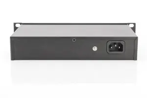 DIGITUS 10 colių 8 prievadų Gigabit Ethernet PoE komutatorius 8 x 10/100/1000Mbps RJ45 PoE 96W su 10 colių laikikliais