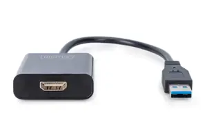 DIGITUS USB 3.0 ir HDMI adapteris USB įvestis USB išvestis HDMI