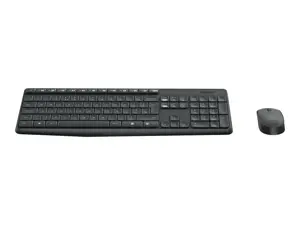 LOGITECH MK235 belaidė klaviatūra ir pelė GREY US INT