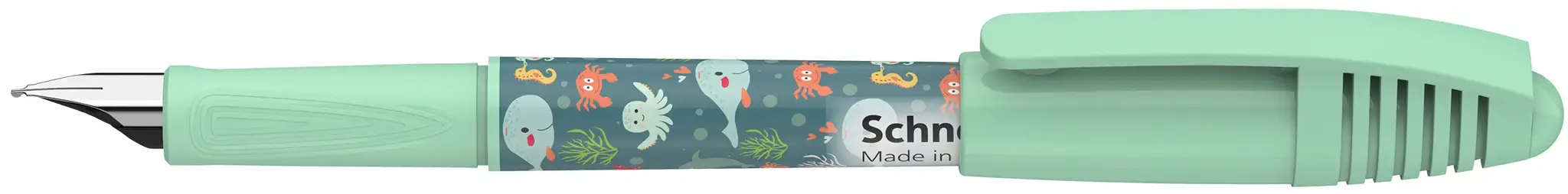 Plunksnakotis SCHNEIDER Zippi Happy Fish, dešiniarankiams ir kairiarankiams