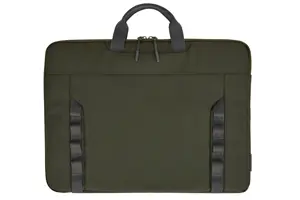 HP Modular 14 Sleeve/Top Load with Handles/shoulder strap included, Water Resistant - Dark Olive Gr…