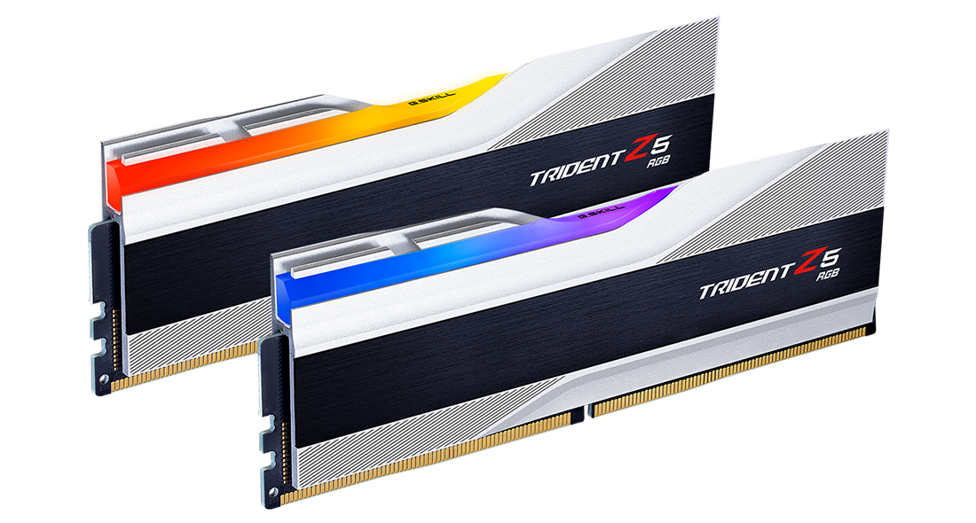 G.SKILL Trident Z5 RGB DDR5 32GB 2x16GB 6000MHz CL36 1.35V XMP 3.0 silver