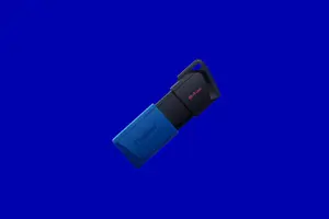 KINGSTON 64GB USB 3.2 Gen 1 DataTraveler Exodia M juoda + mėlyna 2 vnt.