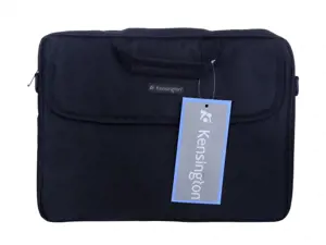 Kensington Simply Portable 15.6'' Laptop Sleeve- Black, Sleeve case, 39.6 cm (15.6"), Shoulder stra…
