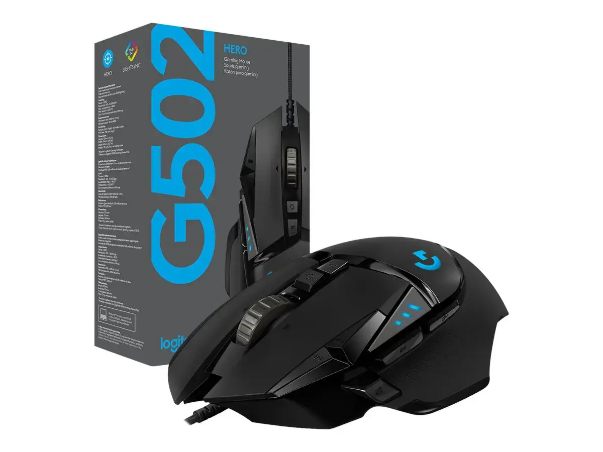 LOGITECH G502 LIGHTSPEED belaidė žaidimų pelė - 2,4 GHz - EWR2 - #934