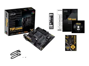 ASUS TUF Gaming B450M-Plus II, AMD, Socket AM4, AMD Ryzen™ 3, 2 kartos AMD Ryzen™ 3, 3 kartos AMD Ryzen™ 3, 3 kartos AMD Ryzen™ 3, AMD Ryzen™ 5, 2..., DDR4-SDRAM, 128 GB, DIMM