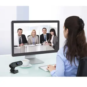 NANORS USB INTERNETINĖ KAMERA HD 1080P (1920X1080) SU ĮMONTUOTU MIKROFONU, LAIDO ILGIS 1,7 M 25 KADRŲ PER SEKUNDĘ RS680